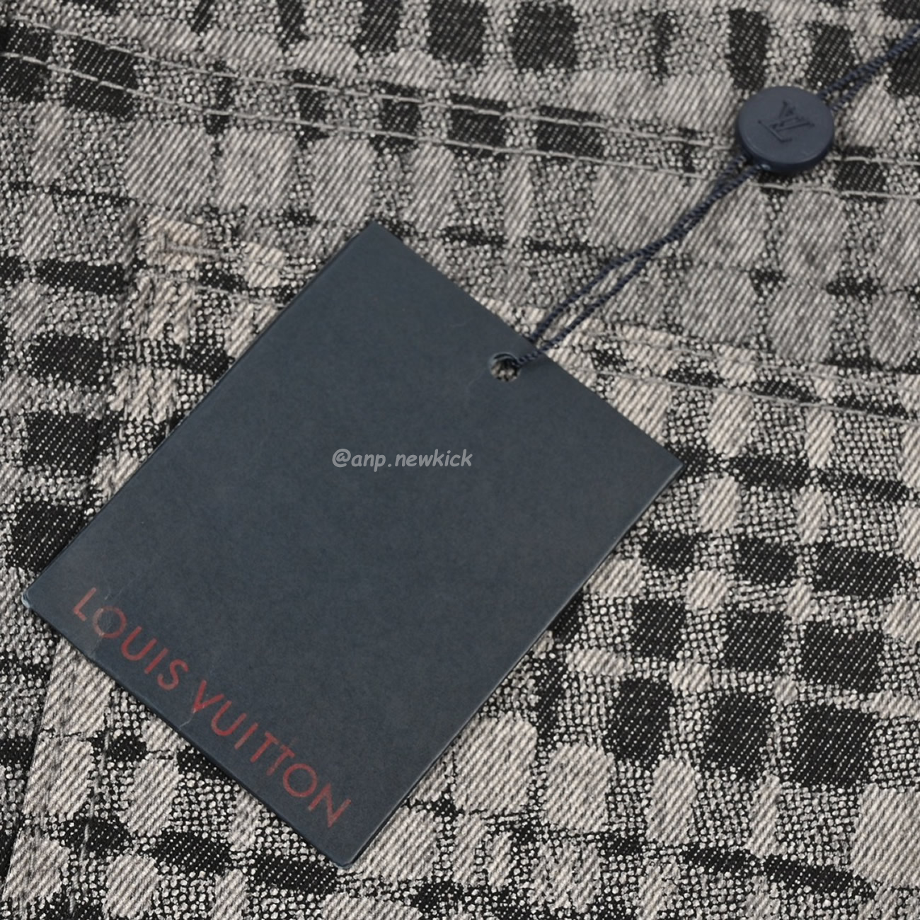 Louis Vuitton 1v 24ss Grey Checkerboard Printed Denim Shorts (7) - www.newkick.org Louis Vuitton 1v 24ss Grey Checkerboard Printed Denim Shorts (7) - www.newkick.org