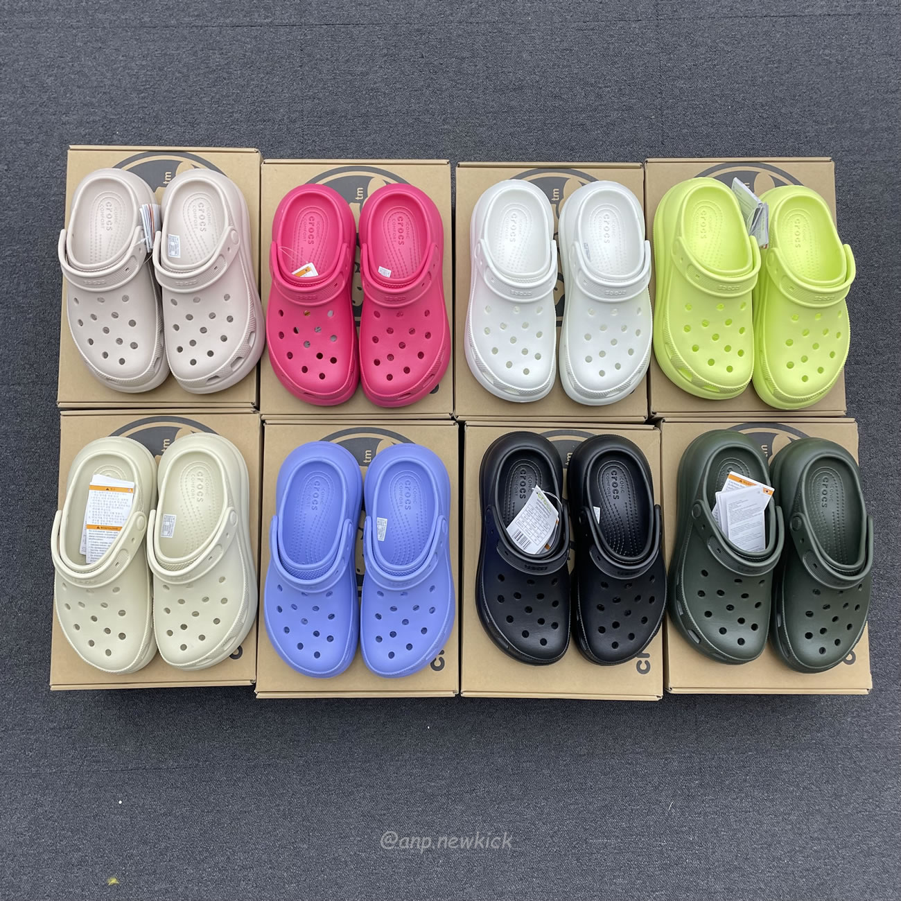 Crocs Classic Crush Clog Bone Multi Black White Green Blue Grey Red Green Dark Green Brown 207521 (11) - www.newkick.vip Crocs Classic Crush Clog Bone Multi Black White Green Blue Grey Red Green Dark Green Brown 207521 (11) - www.newkick.vip