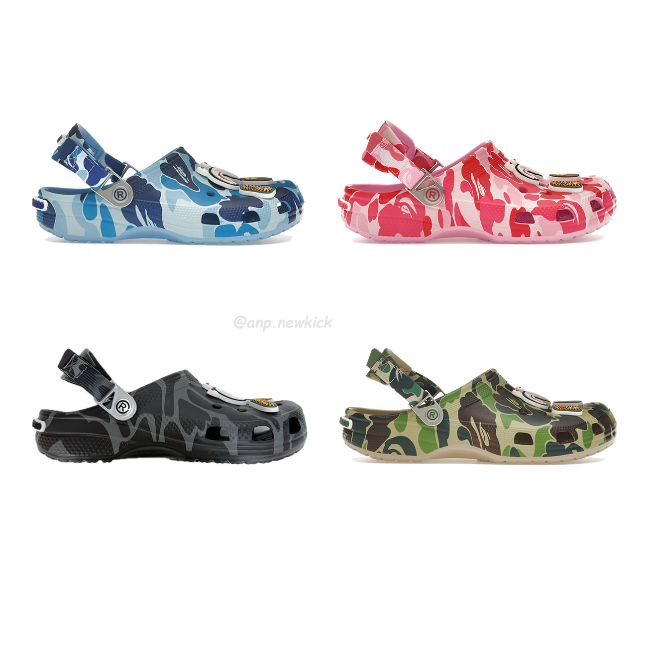 Crocs Classic Clog A Bathing Ape Abc Camo Blue Green Pink Black 209627 4tb (1) - www.newkick.org Crocs Classic Clog A Bathing Ape Abc Camo Blue Green Pink Black 209627 4tb (1) - www.newkick.org