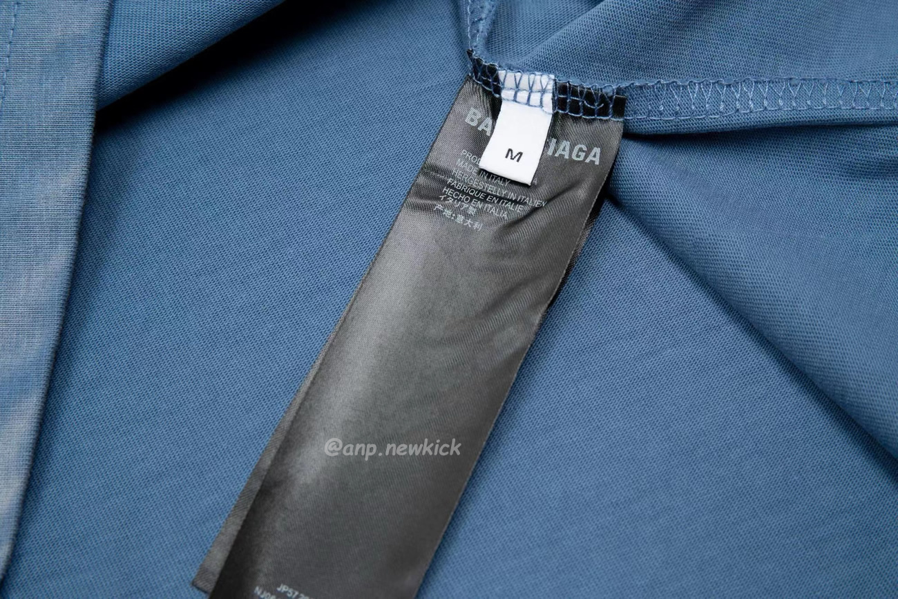 Balenciaga 24ss Letter Logo Printing Short Sleeve Retro T Shirt (2) - www.newkick.org Balenciaga 24ss Letter Logo Printing Short Sleeve Retro T Shirt (2) - www.newkick.org