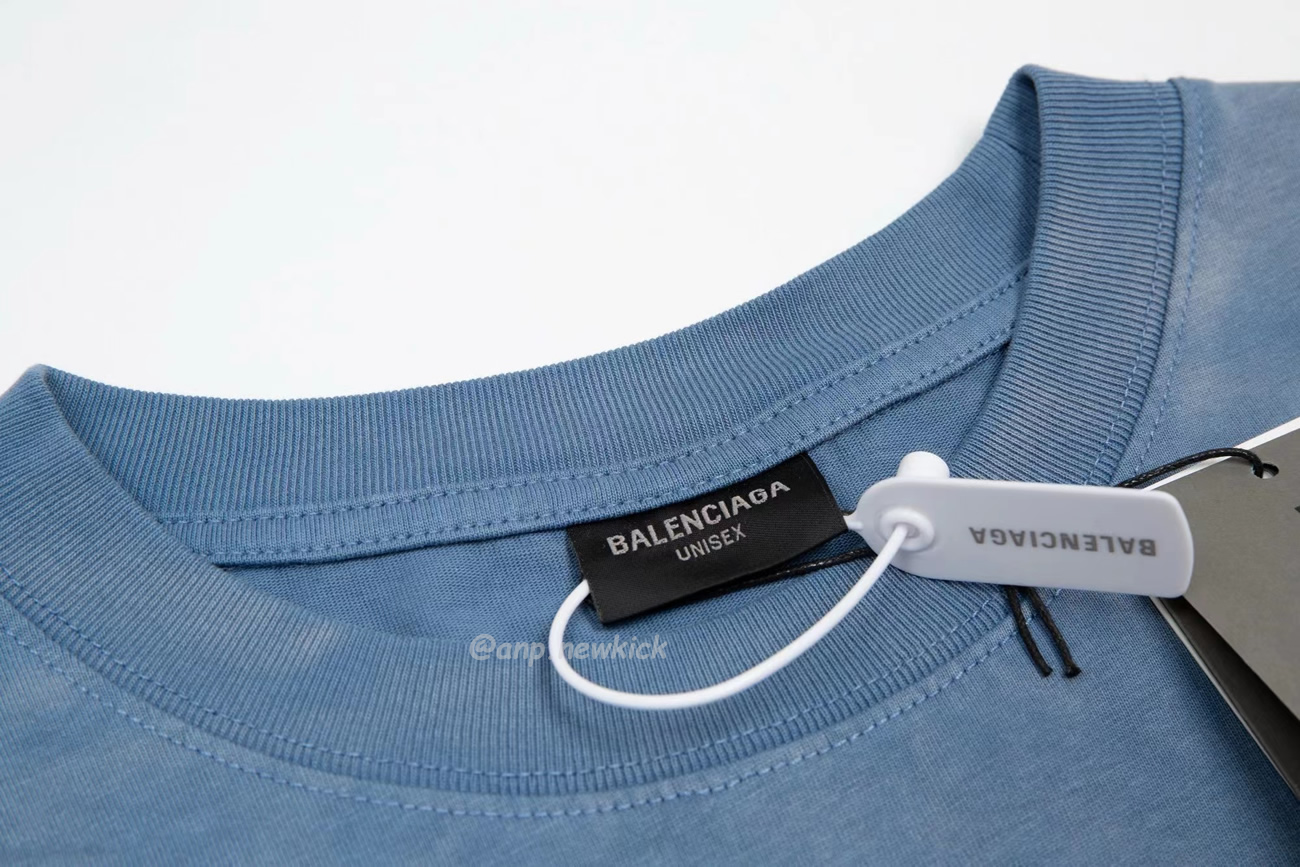 Balenciaga 24ss Letter Logo Printing Short Sleeve Retro T Shirt (6) - www.newkick.org Balenciaga 24ss Letter Logo Printing Short Sleeve Retro T Shirt (6) - www.newkick.org