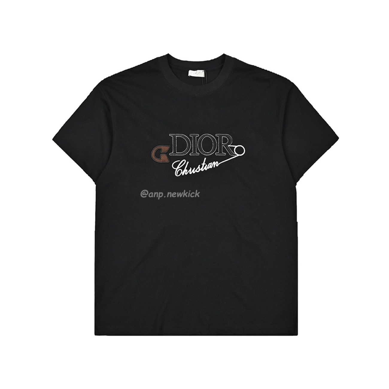 Dior 24ss Pin Logo Contrasting Embroidered Short Sleeved T Shirt (4) - www.newkick.org Dior 24ss Pin Logo Contrasting Embroidered Short Sleeved T Shirt (4) - www.newkick.org