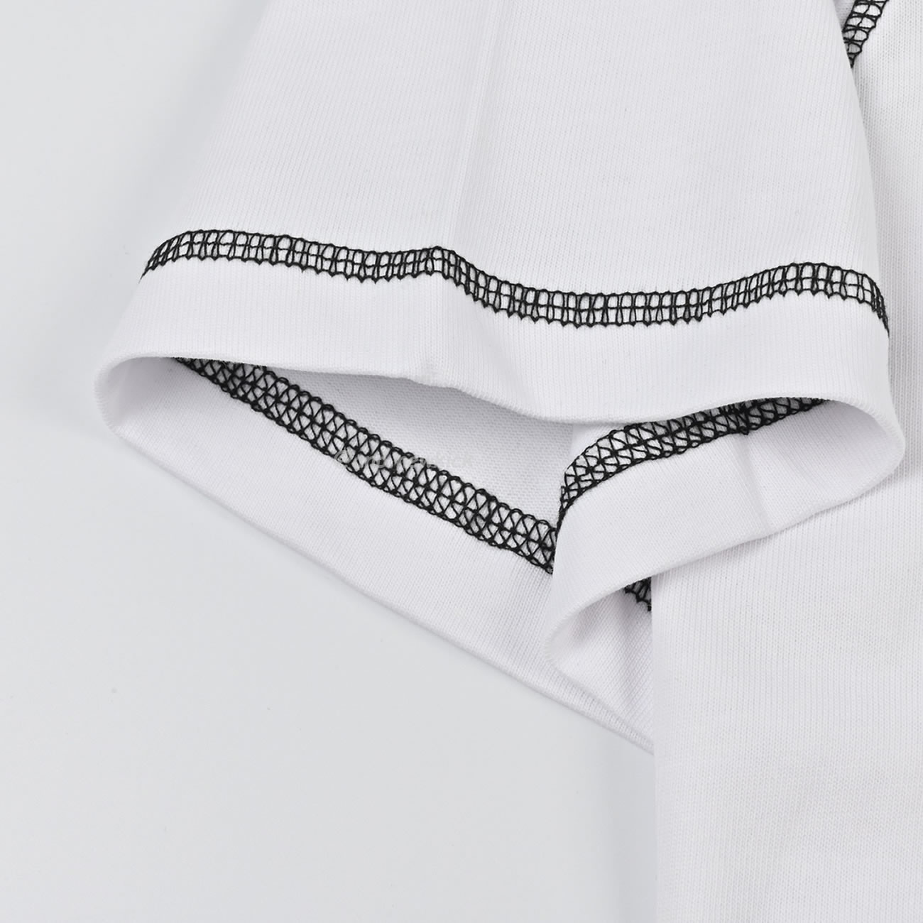 Louis Vuitton 24ss Stitching Cursive Embroidery Letters, Short Sleeves T Shirt (8) - www.newkick.vip