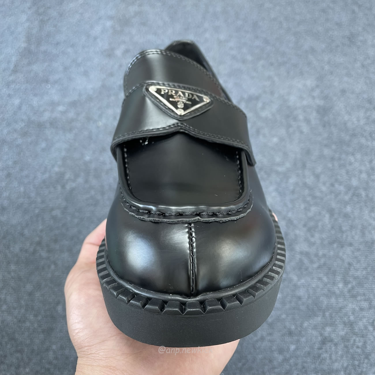 Prada 35mm Loafer Black Brushed Leather 2de127 055 F0002 (7) - www.newkick.org Prada 35mm Loafer Black Brushed Leather 2de127 055 F0002 (7) - www.newkick.org