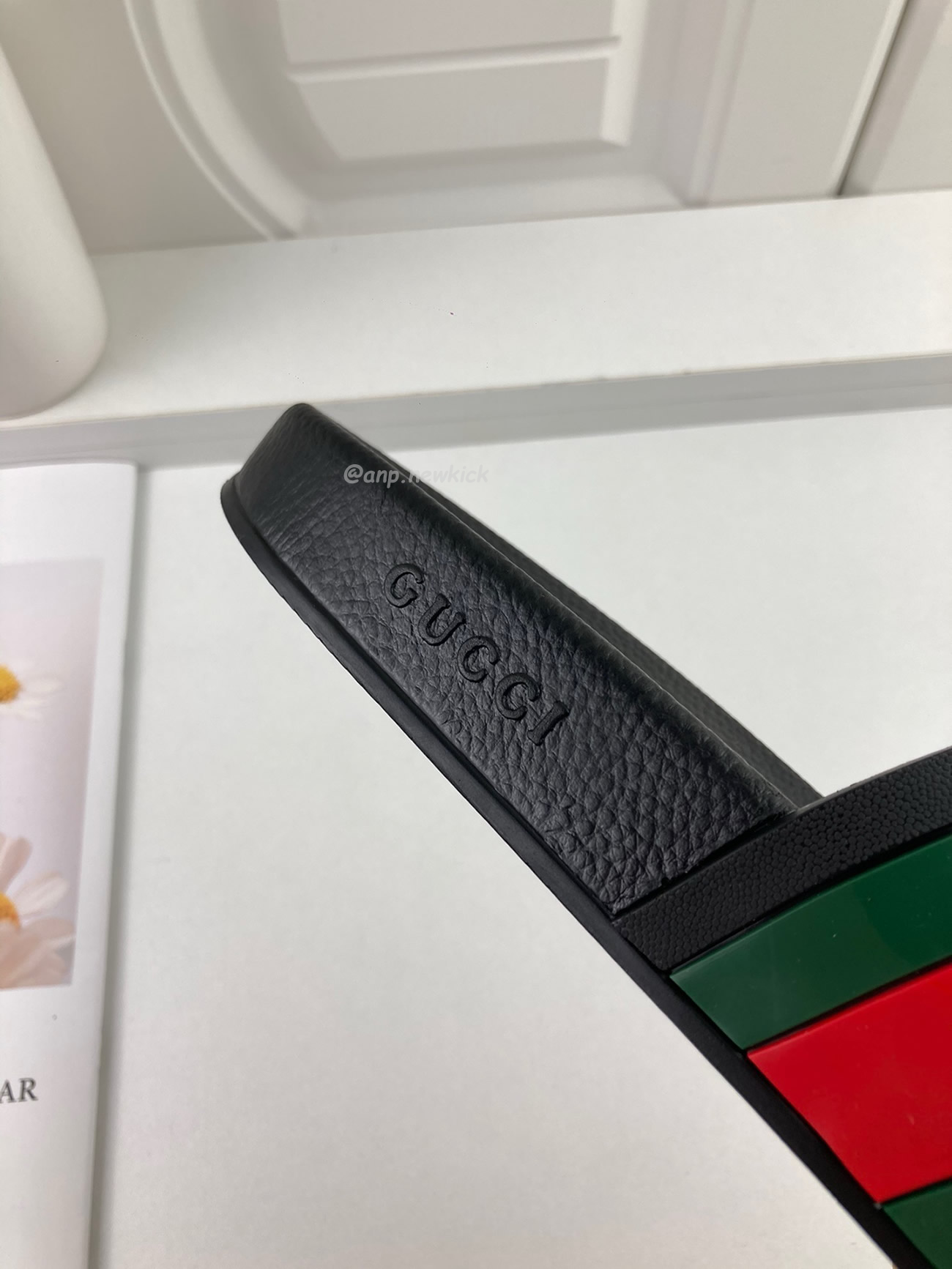 Gucci Rubber Slides Red Green 308234 Gib10 1098 (6) - www.newkick.org