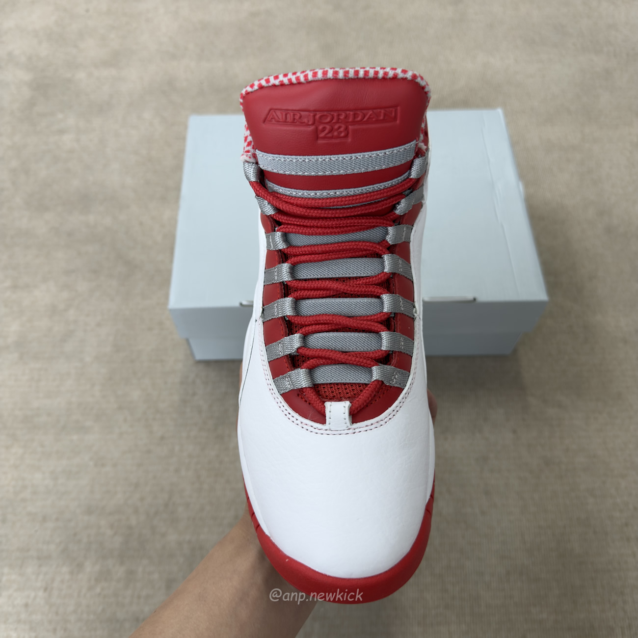 Air Jordan 10 Retro Red Steel 310805 161 (5) - www.newkick.org Air Jordan 10 Retro Red Steel 310805 161 (5) - www.newkick.org