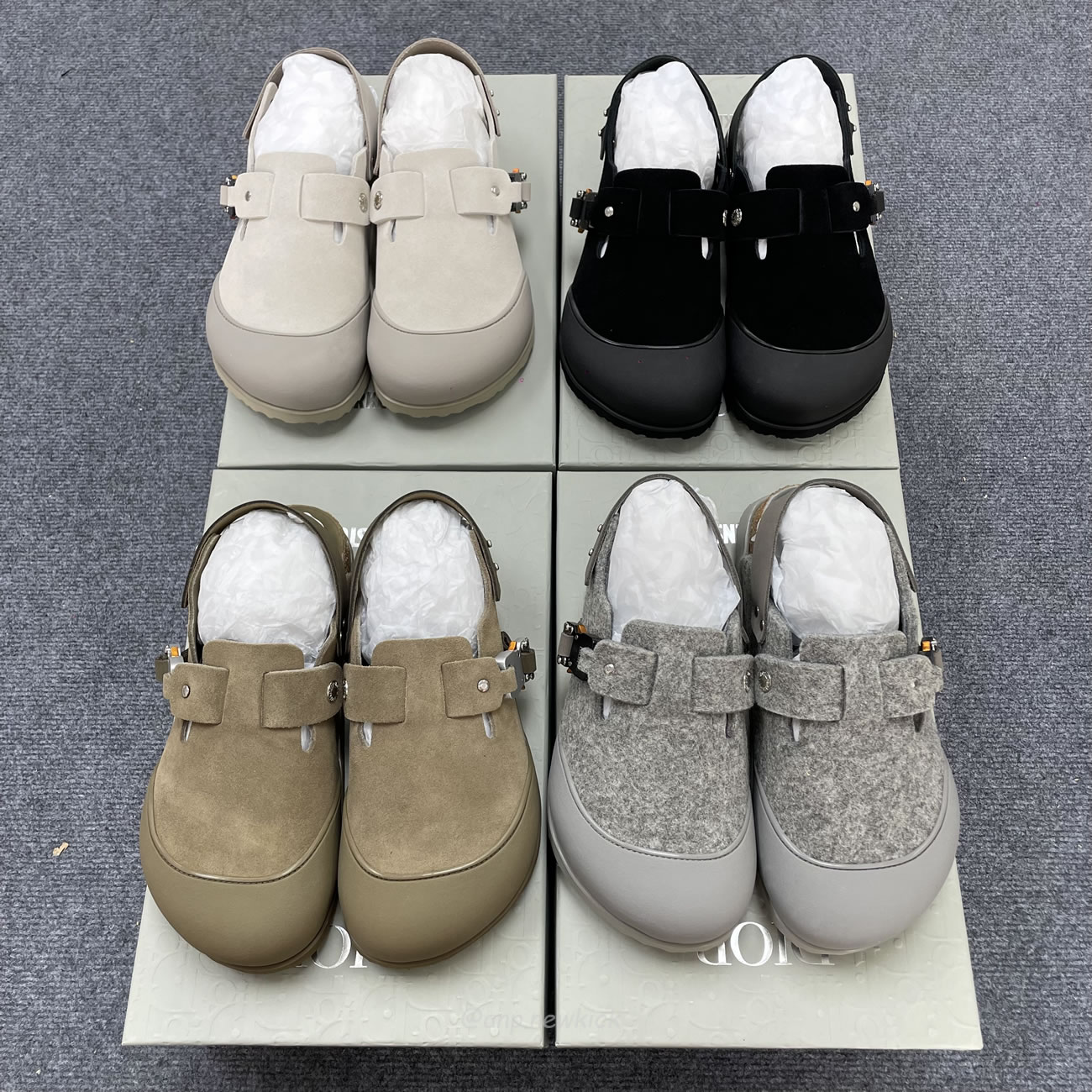 Dior By Birkenstock Tokio Mule Greige Grey Black Brown 3sa116zsd H700 (9) - www.newkick.org Dior By Birkenstock Tokio Mule Greige Grey Black Brown 3sa116zsd H700 (9) - www.newkick.org