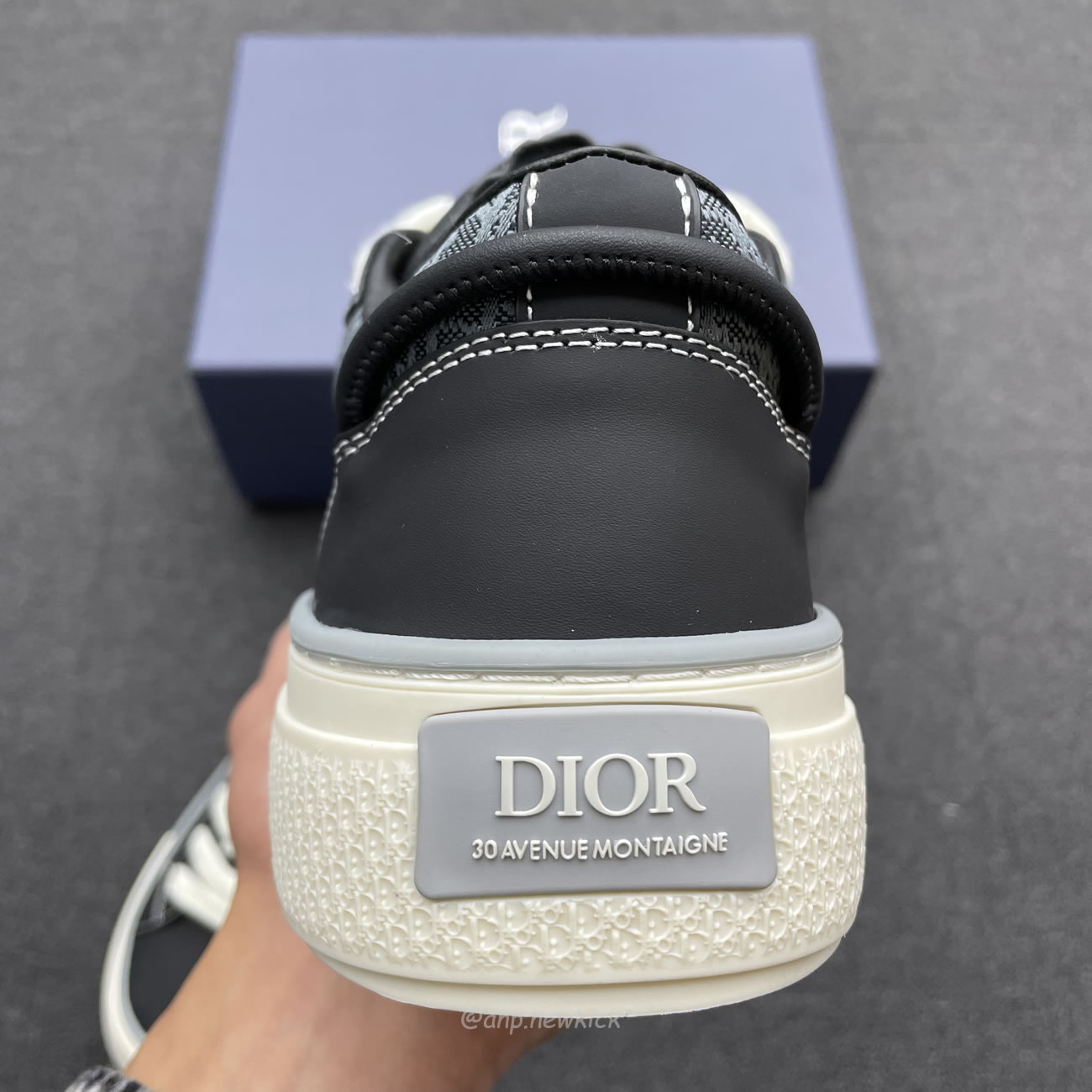 Dior B33 Sneaker Black Smooth Calfskin Oblique Jacquard 3sn303zwn55936 (4) - www.newkick.vip Dior B33 Sneaker Black Smooth Calfskin Oblique Jacquard 3sn303zwn55936 (4) - www.newkick.vip
