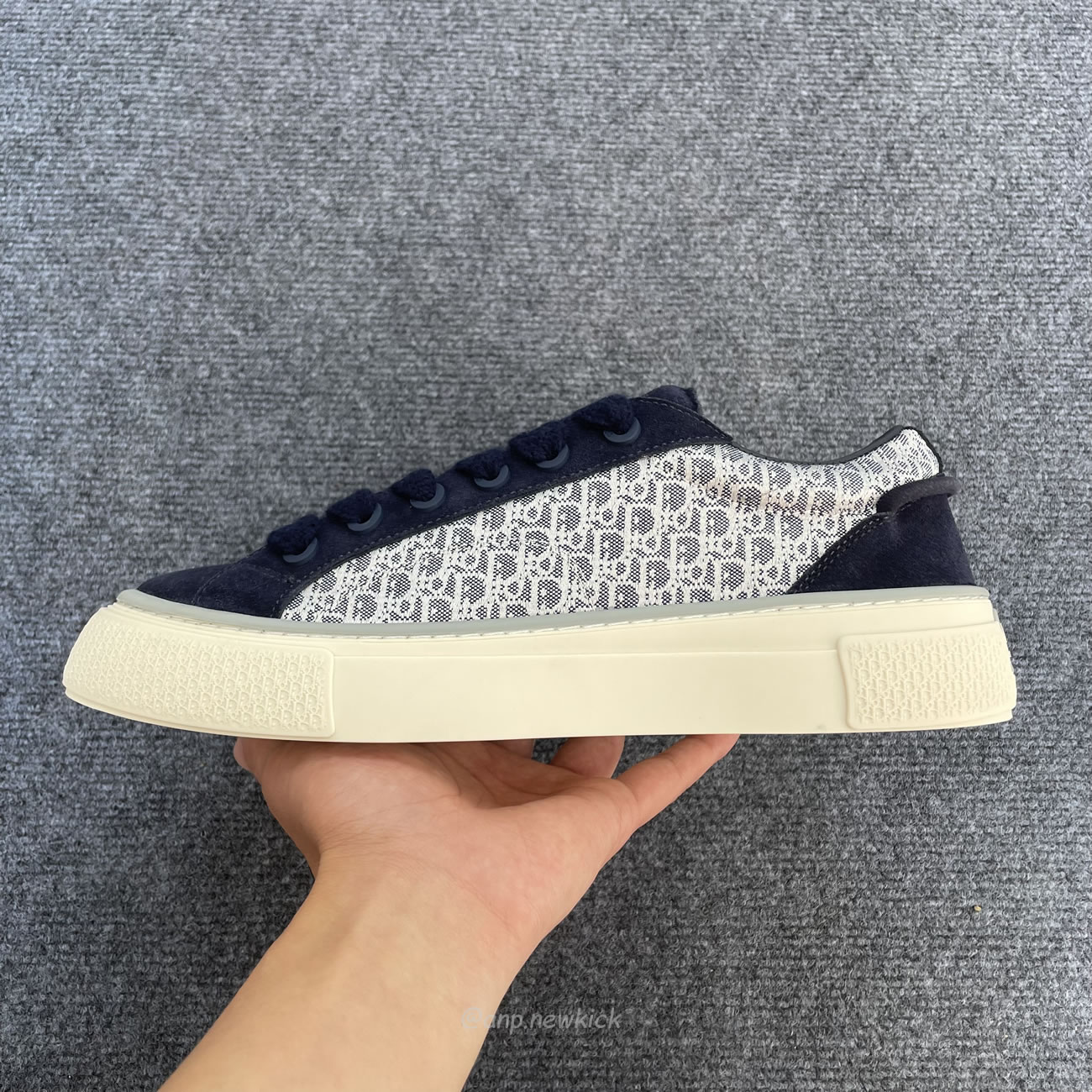 Dior B33 Sneaker Navy Blue Oblique Jacquard 3sn303zwn H559 (6) - www.newkick.vip Dior B33 Sneaker Navy Blue Oblique Jacquard 3sn303zwn H559 (6) - www.newkick.vip