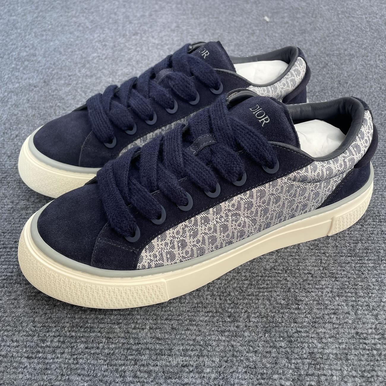 Dior B33 Sneaker Navy Blue Oblique Jacquard 3sn303zwn H559 (9) - www.newkick.vip Dior B33 Sneaker Navy Blue Oblique Jacquard 3sn303zwn H559 (9) - www.newkick.vip