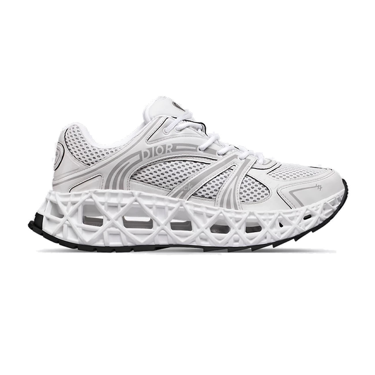 Dior B35 Nxxt Sneaker Black Technical Fabric And Black Technical Mesh 3sn323zcy H968 (5) - www.newkick.org