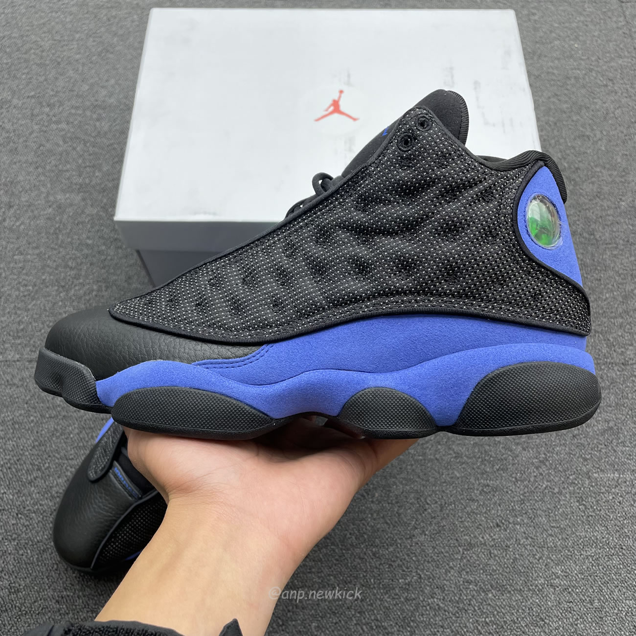 Air Jordan 13 Retro Black Hyper Royal 414571 040 (5) - www.newkick.org Air Jordan 13 Retro Black Hyper Royal 414571 040 (5) - www.newkick.org