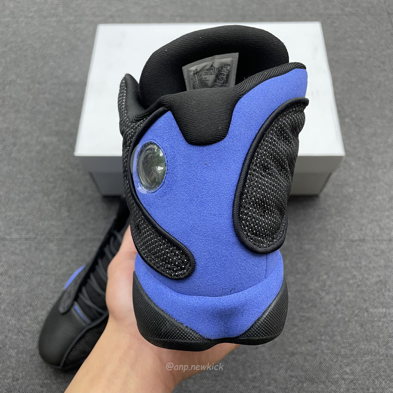 Air Jordan 13 Retro Black Hyper Royal 414571 040 (8) - www.newkick.org Air Jordan 13 Retro Black Hyper Royal 414571 040 (8) - www.newkick.org