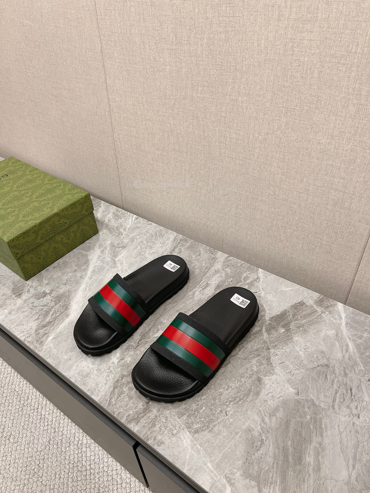 Gucci Mens Woven Leather Sandals 429469 Gib10 1098 (3) - www.newkick.org