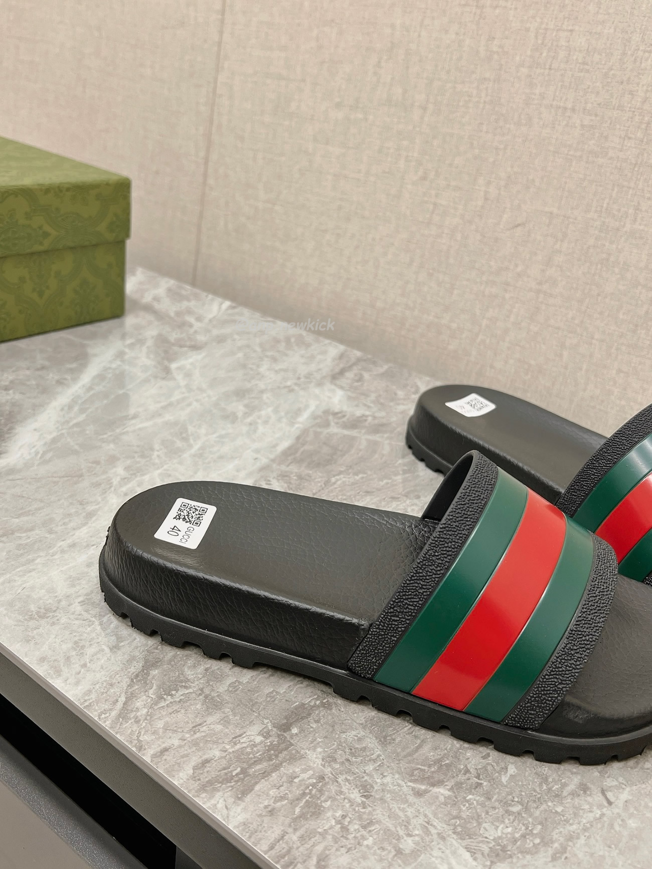 Gucci Mens Woven Leather Sandals 429469 Gib10 1098 (5) - www.newkick.org