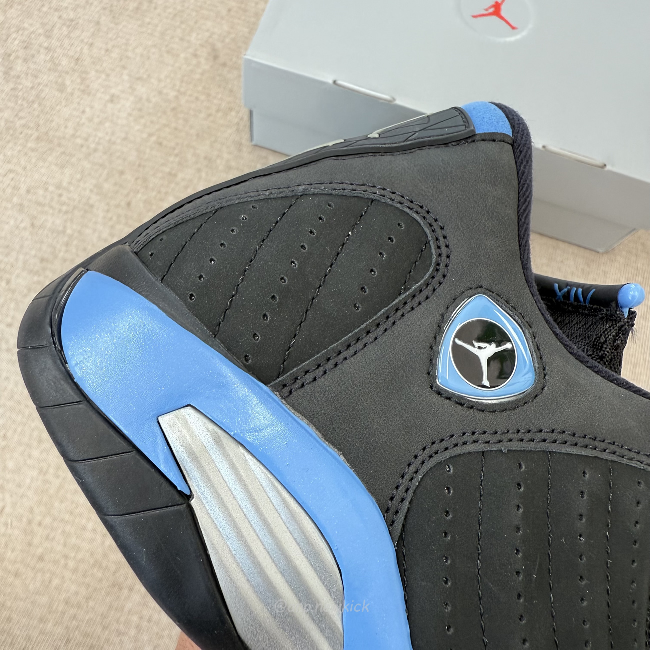 Air Jordan 14 Retro Black University Blue 487471 002 (5) - www.newkick.org Air Jordan 14 Retro Black University Blue 487471 002 (5) - www.newkick.org