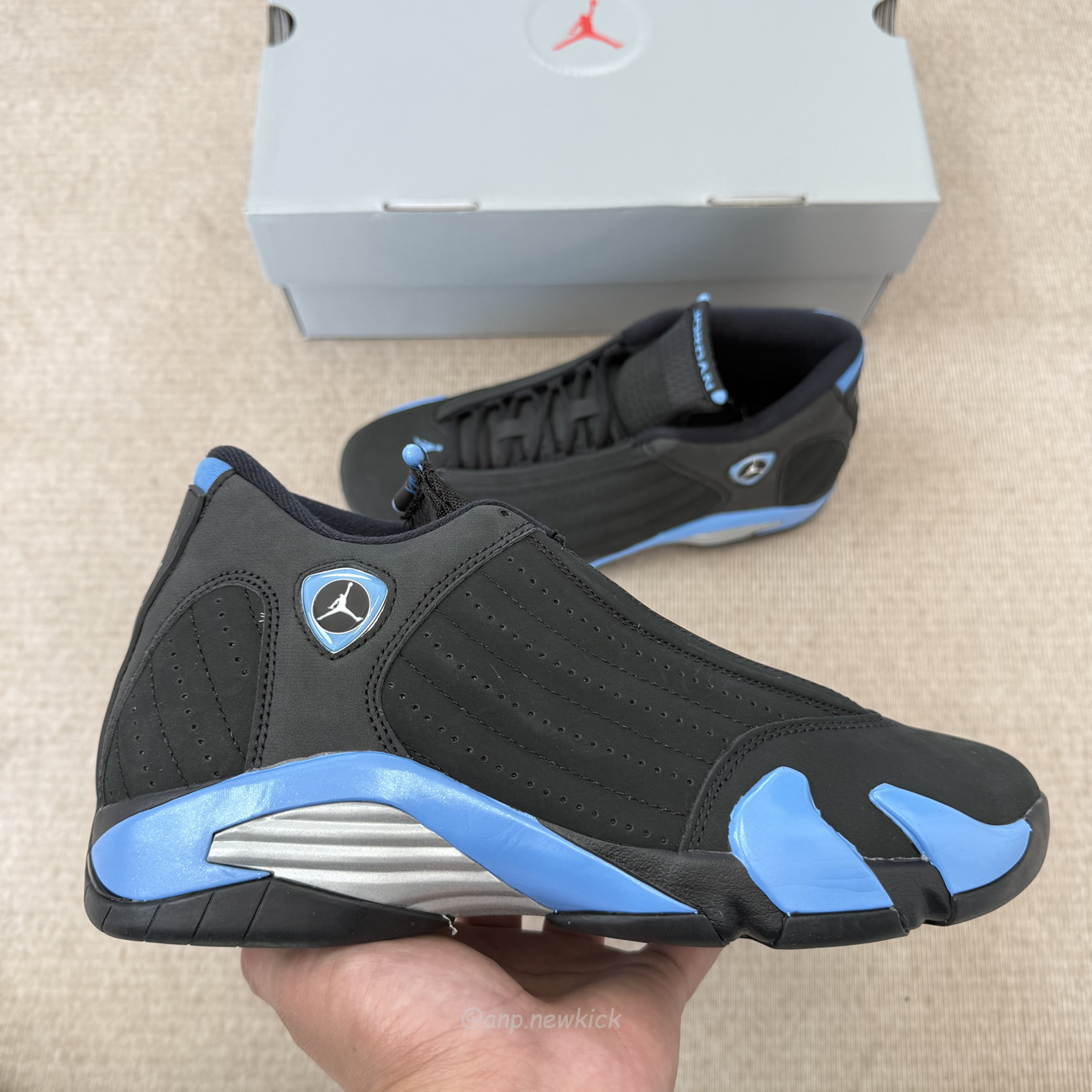 Air Jordan 14 Retro Black University Blue 487471 002 (7) - www.newkick.org Air Jordan 14 Retro Black University Blue 487471 002 (7) - www.newkick.org