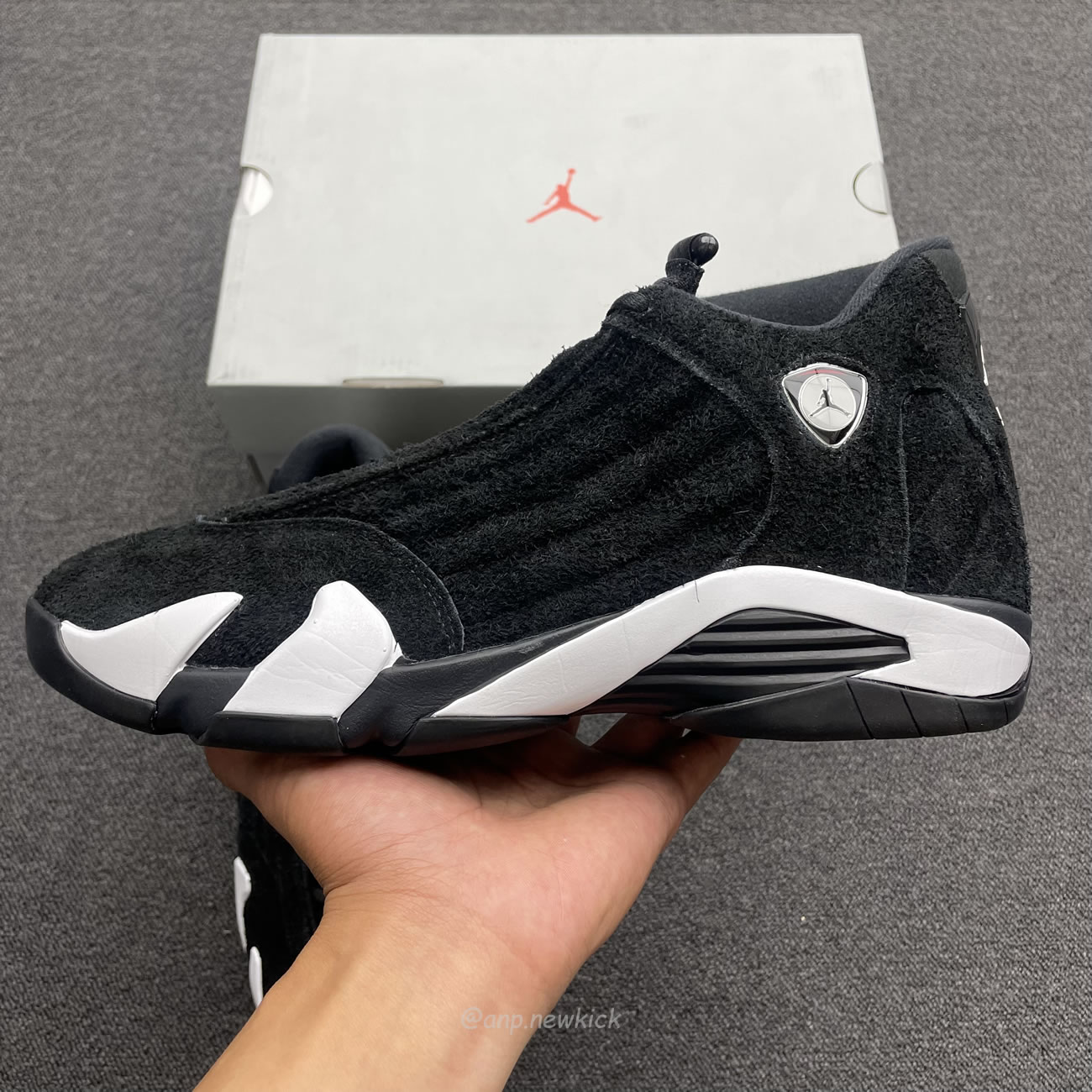 Air Jordan 14 Retro Black White 487471 016 (11) - www.newkick.org