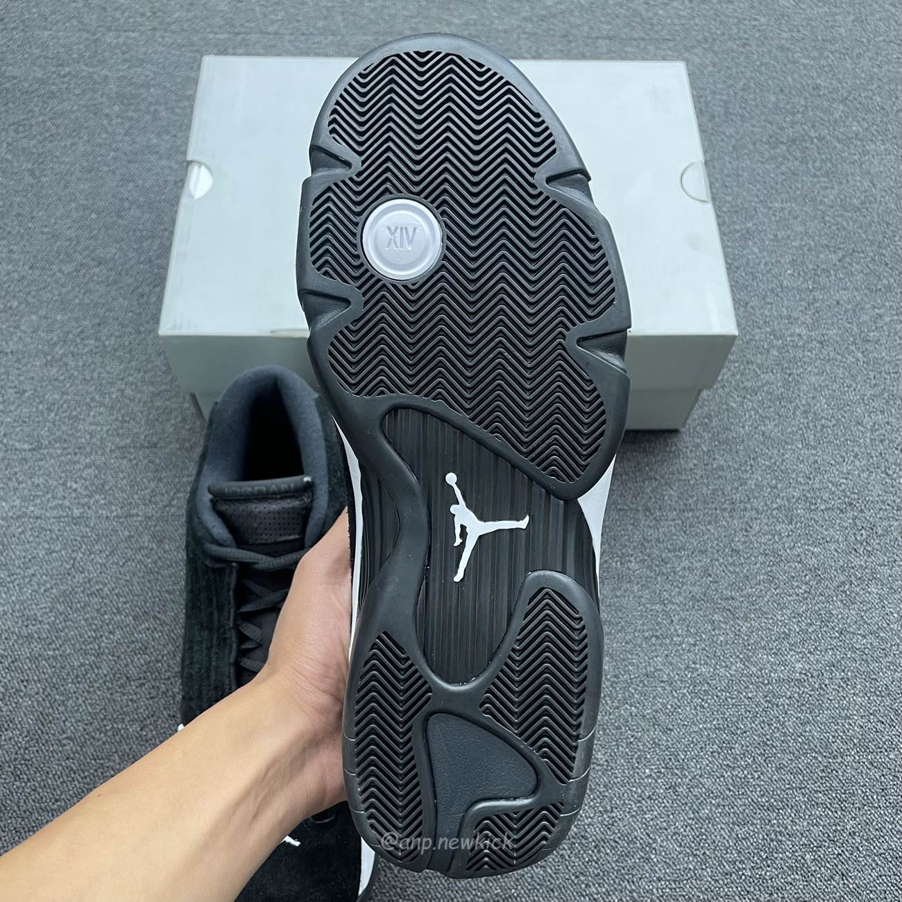 Air Jordan 14 Retro Black White 487471 016 (12) - www.newkick.org