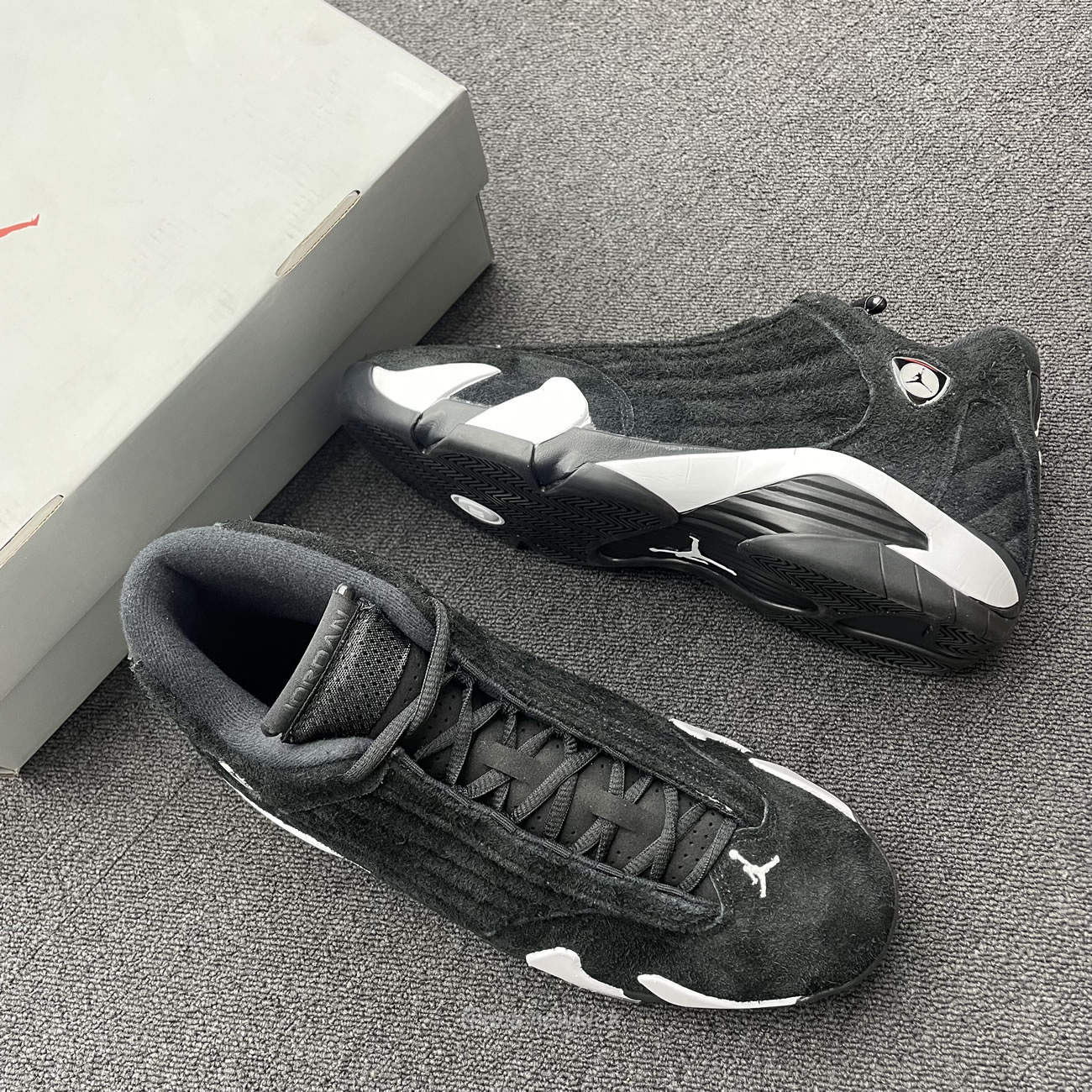 Air Jordan 14 Retro Black White 487471 016 (9) - www.newkick.org