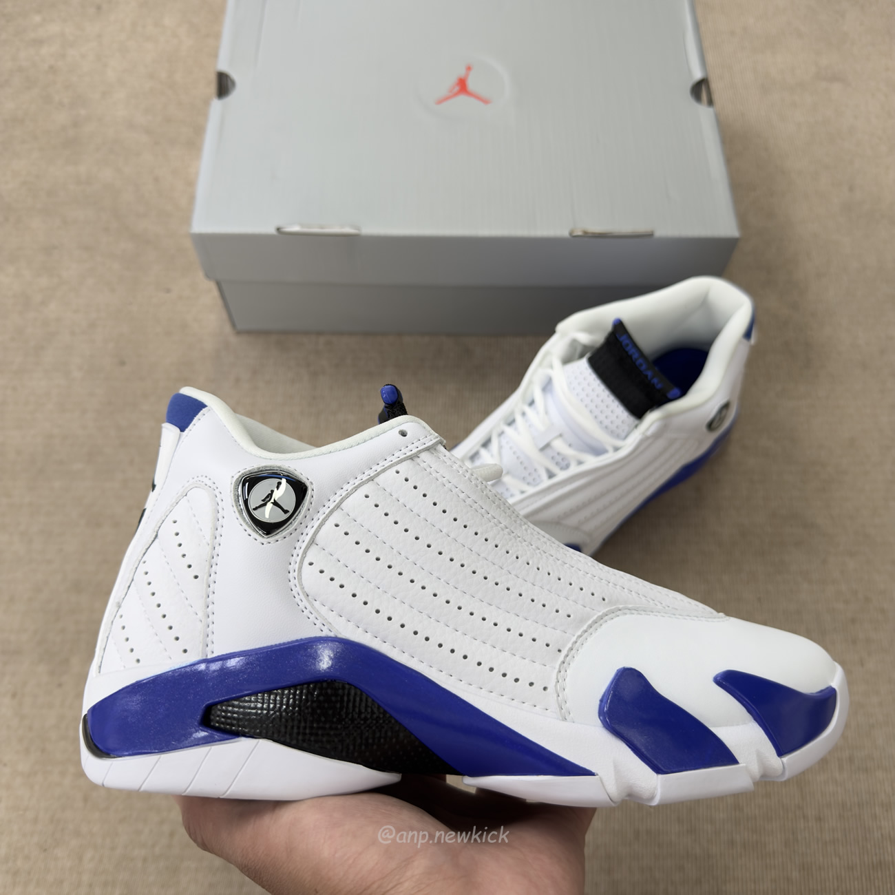 Air Jordan 14 Retro White Hyper Royal 487471 104 (11) - www.newkick.org Air Jordan 14 Retro White Hyper Royal 487471 104 (11) - www.newkick.org