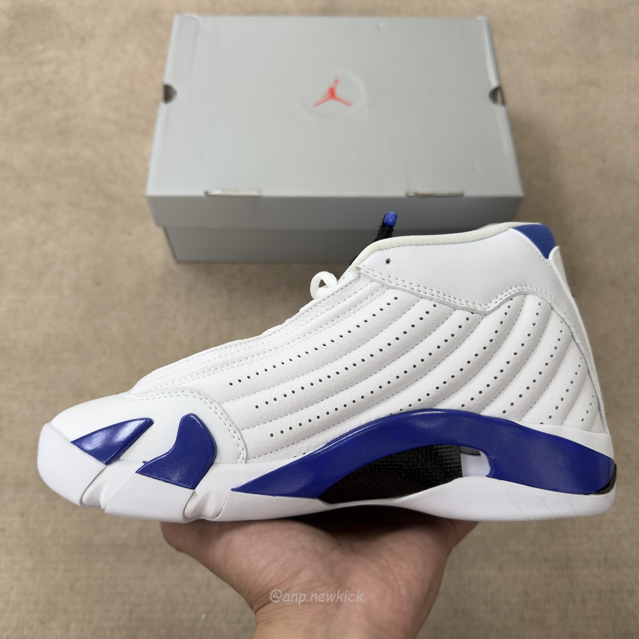 Air Jordan 14 Retro White Hyper Royal 487471 104 (6) - www.newkick.org Air Jordan 14 Retro White Hyper Royal 487471 104 (6) - www.newkick.org