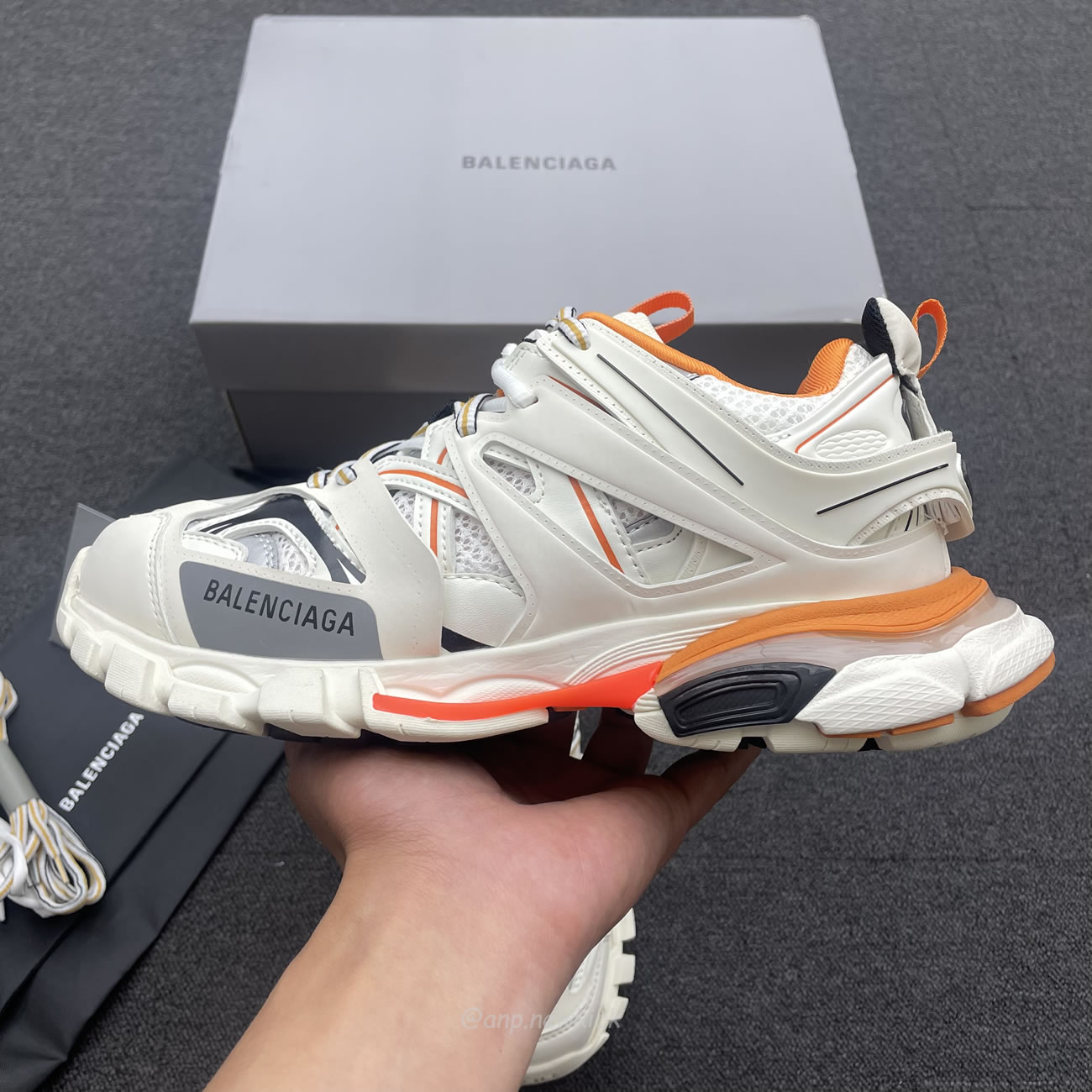 Balenciaga Track White Orange Womens 542436 W1gb1 9059 (2) - www.newkick.org Balenciaga Track White Orange Womens 542436 W1gb1 9059 (2) - www.newkick.org