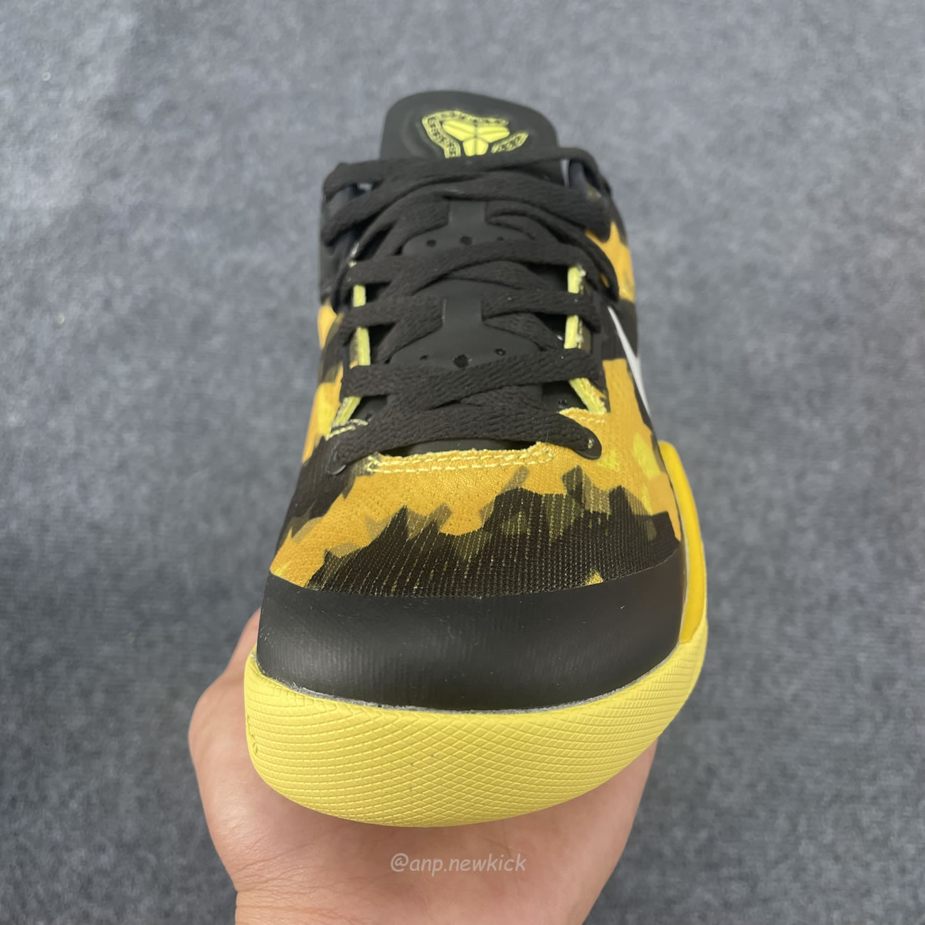 Nike Kobe 8 Xdr Black Yellow 555286‑077 (6) - www.newkick.org