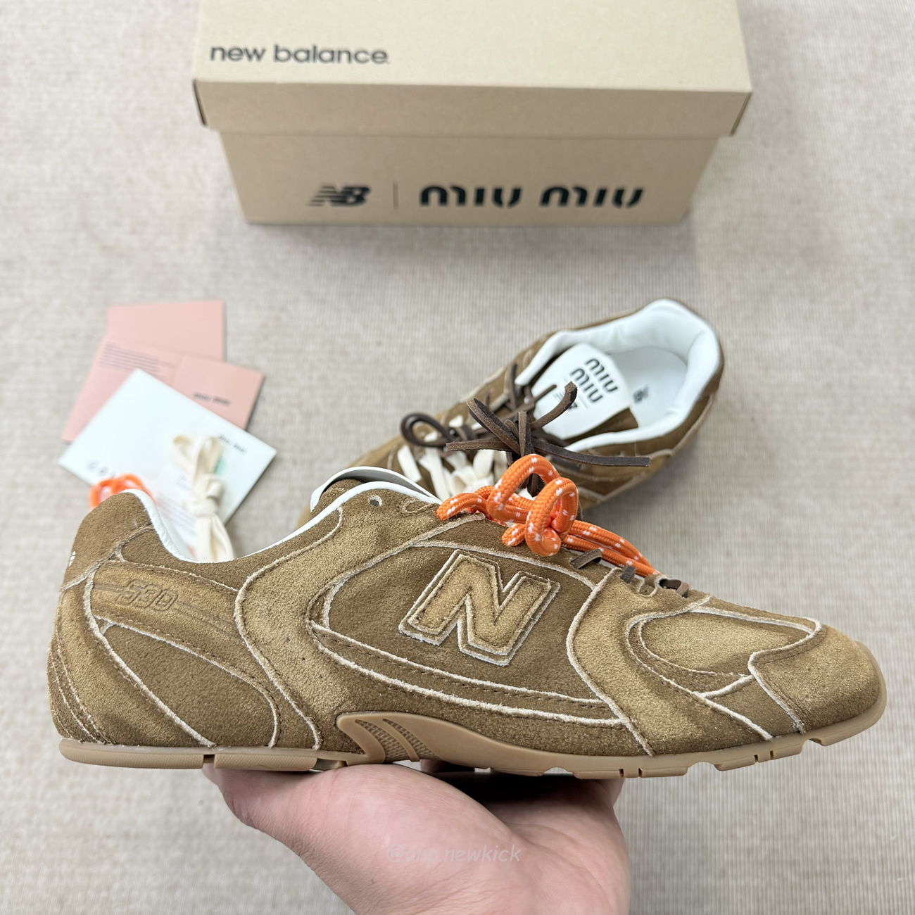 New Balance X Miu Miu 530 Sl Cinnamon 5e165e Z5o F0401 F D005 (14) - www.newkick.org New Balance X Miu Miu 530 Sl Cinnamon 5e165e Z5o F0401 F D005 (14) - www.newkick.org