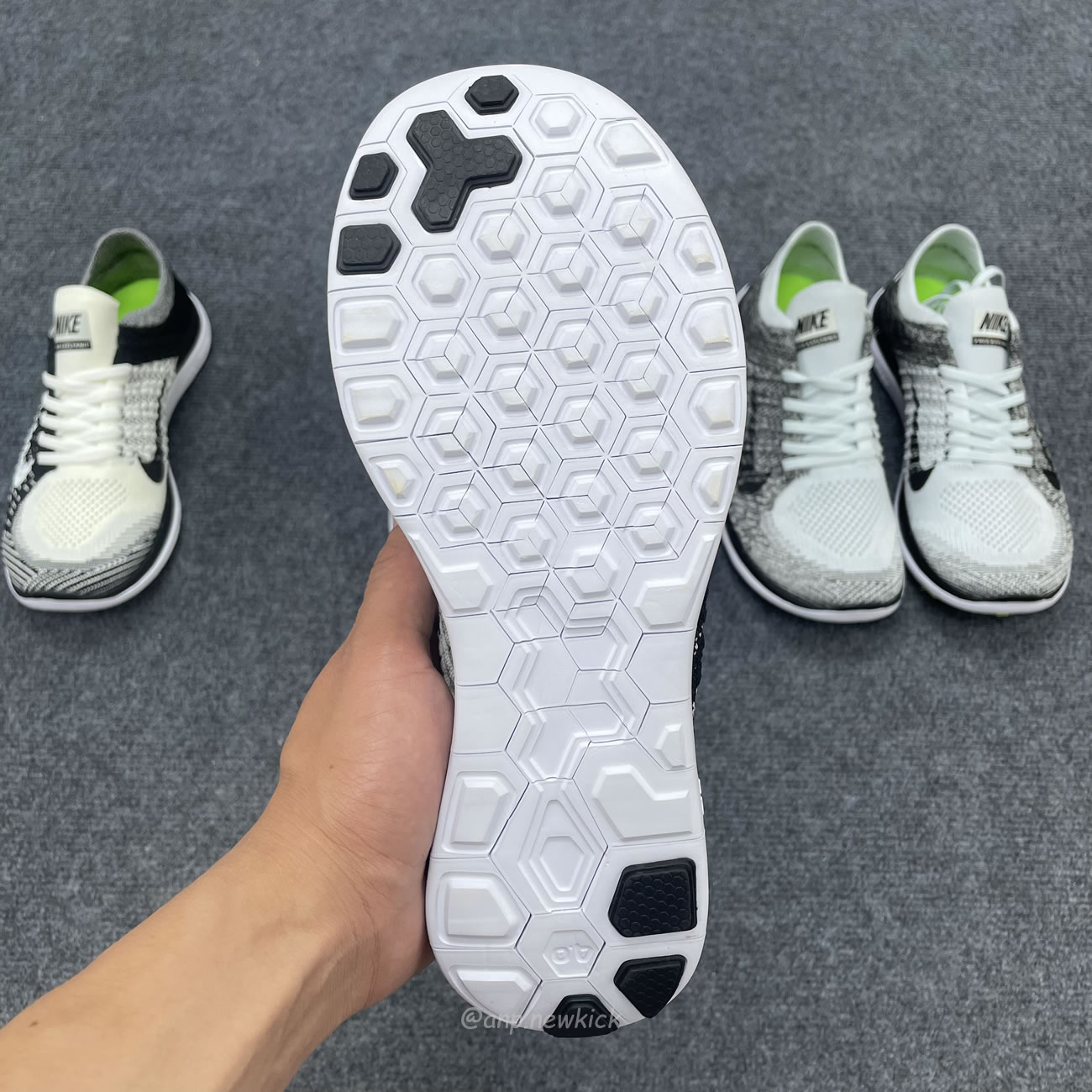 Nike Free 4.0 Flyknit White Black 631050 100 (11) - www.newkick.org Nike Free 4.0 Flyknit White Black 631050 100 (11) - www.newkick.org