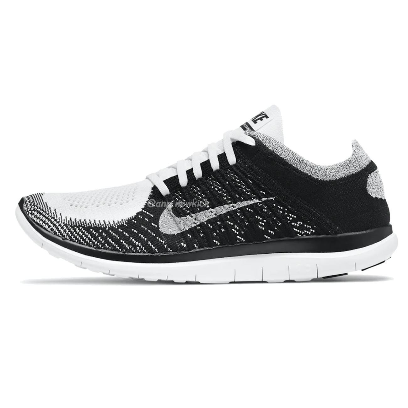 Nike Free 4.0 Flyknit White Black 631050 100 (13) - www.newkick.org Nike Free 4.0 Flyknit White Black 631050 100 (13) - www.newkick.org