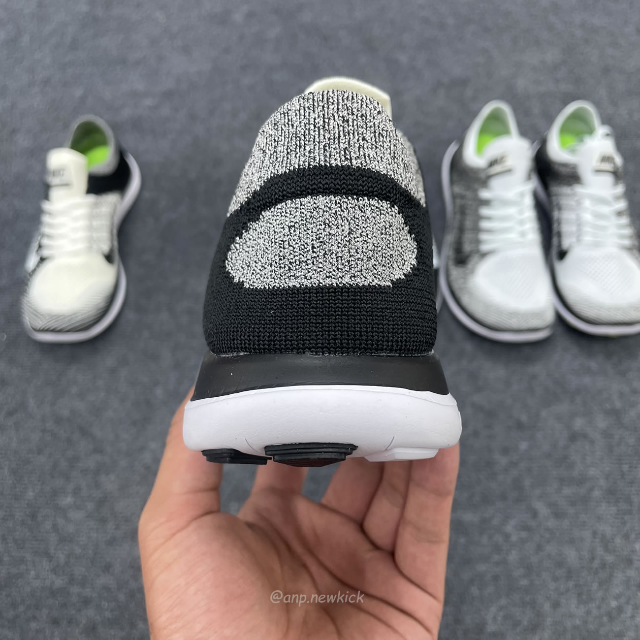 Nike Free 4.0 Flyknit White Black 631050 100 (7) - www.newkick.org Nike Free 4.0 Flyknit White Black 631050 100 (7) - www.newkick.org