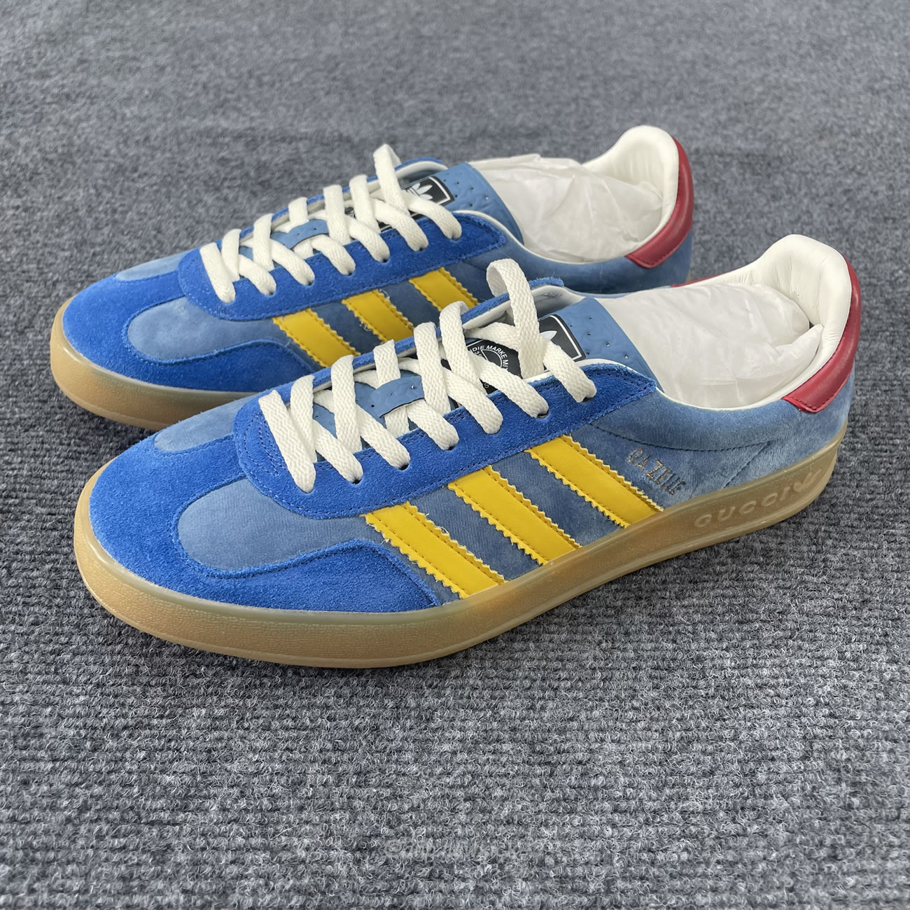 Adidas X Gucci Gazelle Blue 7078489stu04860 (2) - www.newkick.org Adidas X Gucci Gazelle Blue 7078489stu04860 (2) - www.newkick.org