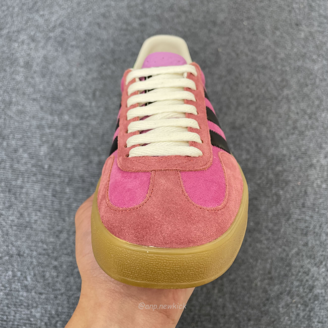 Adidas X Gucci Gazelle En Rosa De Mujer 707864 9stu0 5960 (4) - www.newkick.org