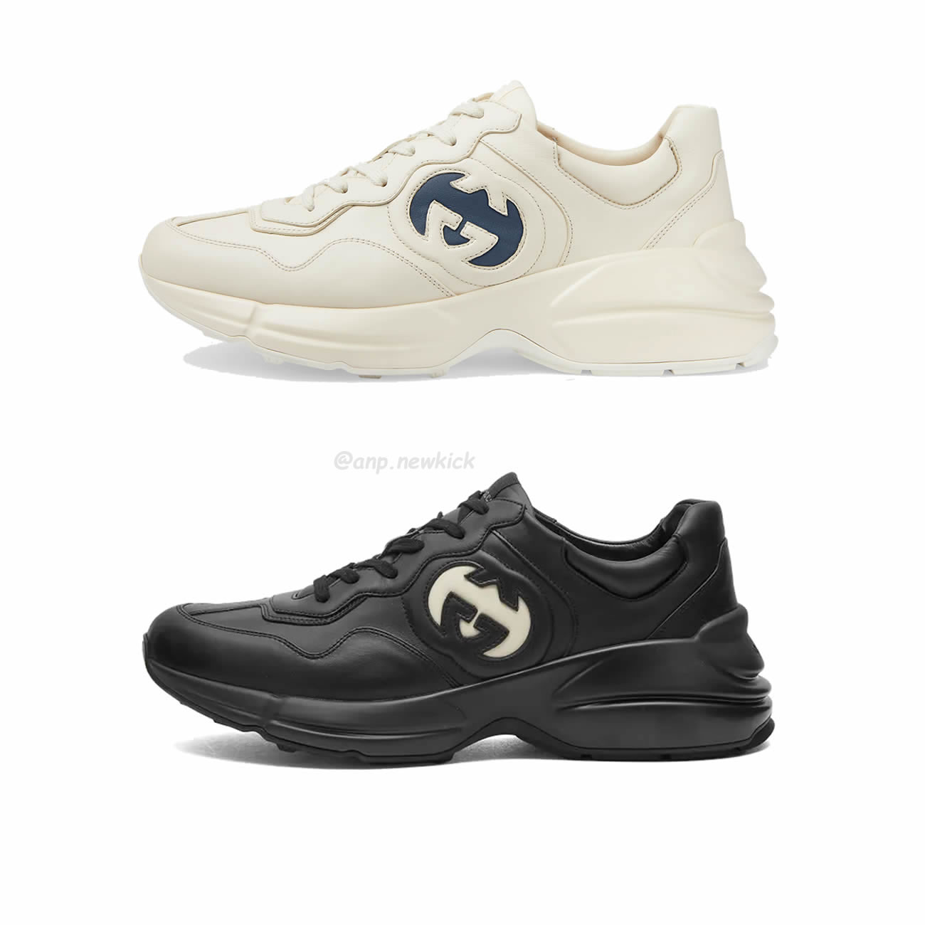 Gucci Rhyton Interlocking G Sneaker Black White 757857 Upg70 9567 (1) - www.newkick.org Gucci Rhyton Interlocking G Sneaker Black White 757857 Upg70 9567 (1) - www.newkick.org