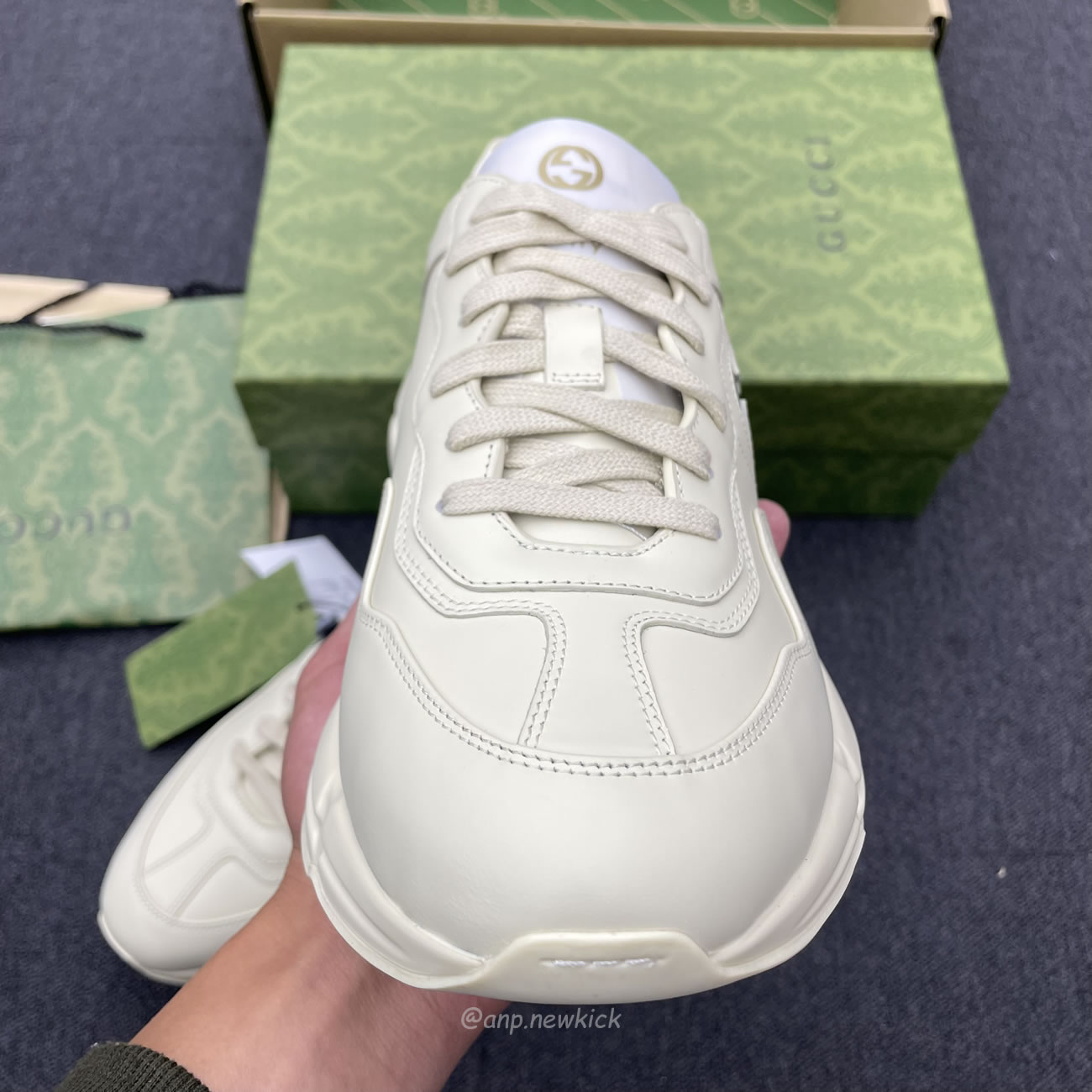 Gucci Rhyton Interlocking G Sneaker Black White 757857 Upg70 9567 (4) - www.newkick.org Gucci Rhyton Interlocking G Sneaker Black White 757857 Upg70 9567 (4) - www.newkick.org