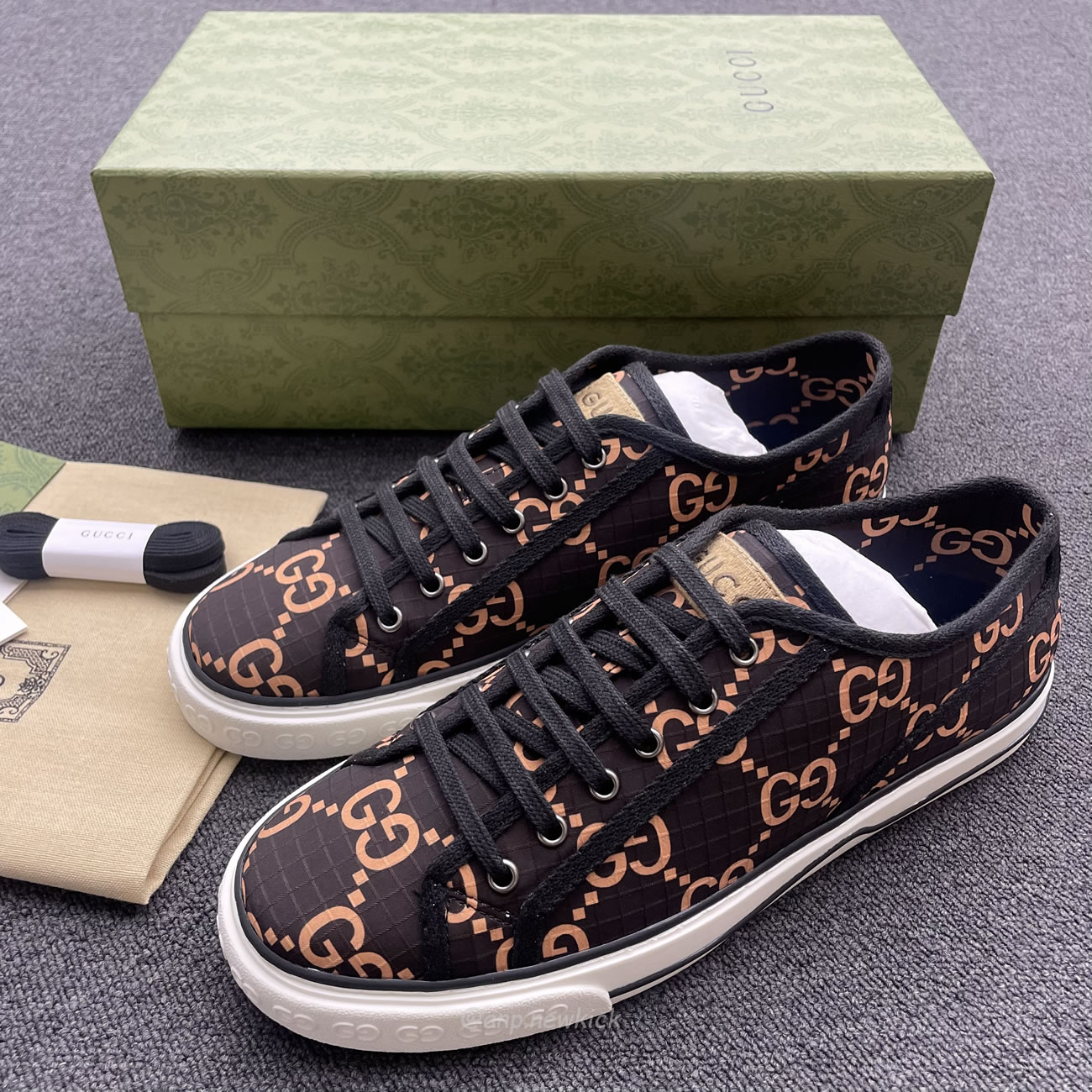 Gucci Ripstop Tennis Brown 771461 Factd 8644 (3) - www.newkick.vip Gucci Ripstop Tennis Brown 771461 Factd 8644 (3) - www.newkick.vip