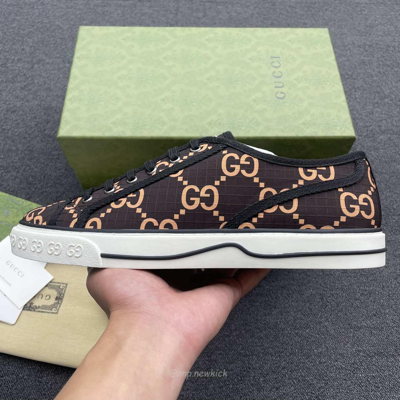 Gucci Ripstop Tennis Brown 771461 Factd 8644 (4) - www.newkick.vip Gucci Ripstop Tennis Brown 771461 Factd 8644 (4) - www.newkick.vip