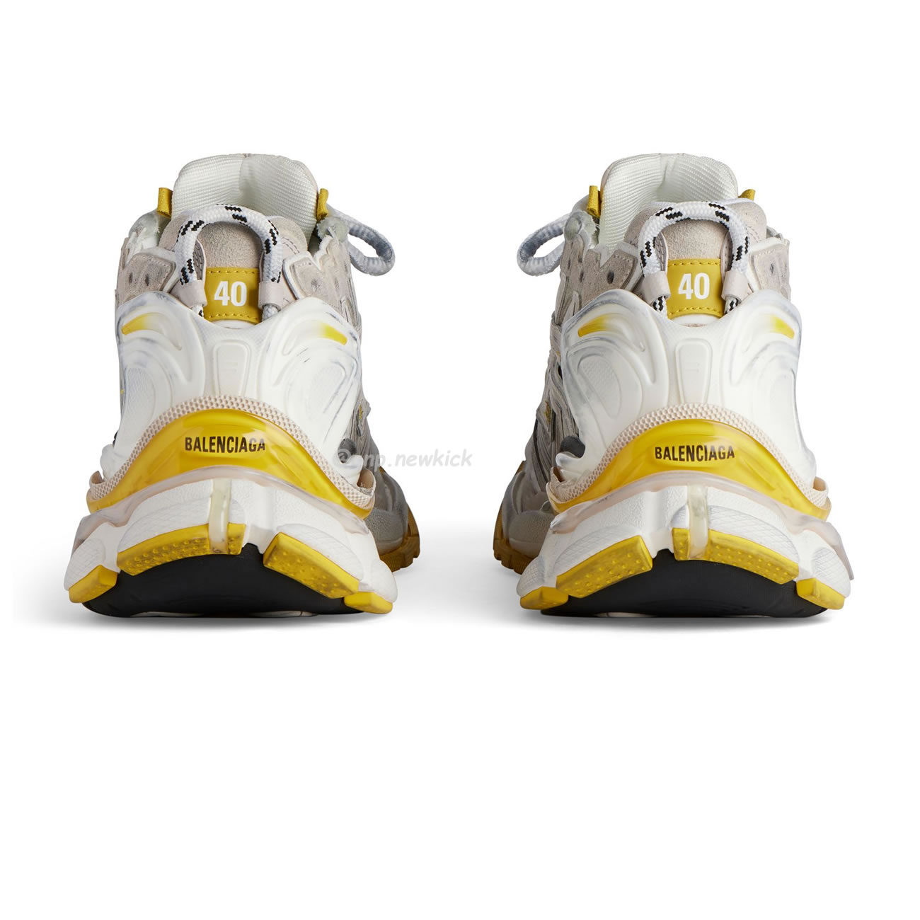 Balenciaga Runner Nylon Grey White Yellow Womens 772774 W3rny 9170 (9) - www.newkick.vip Balenciaga Runner Nylon Grey White Yellow Womens 772774 W3rny 9170 (9) - www.newkick.vip