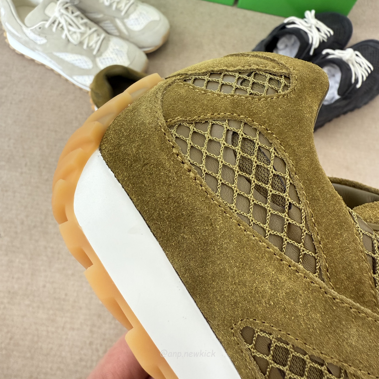 Bottega Veneta Orbit Olive Oil Black Gray 797306 V4je1 3310 (10) - www.newkick.org Bottega Veneta Orbit Olive Oil Black Gray 797306 V4je1 3310 (10) - www.newkick.org