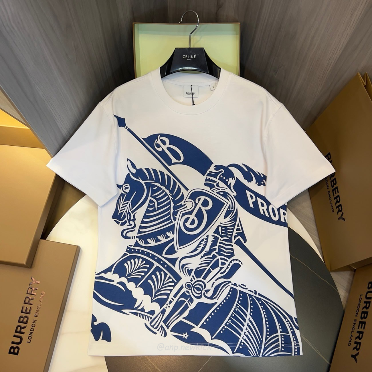 Burberry Ekd Print Cotton T Shirt Knight 80778891 (4) - www.newkick.vip Burberry Ekd Print Cotton T Shirt Knight 80778891 (4) - www.newkick.vip