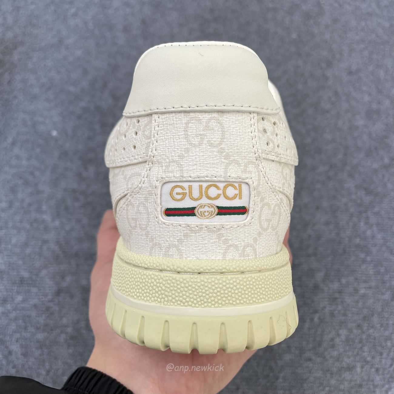 Gucci Re Web Gg Supreme Canvas Beige White 816818 Fad7v 9055 (7) - www.newkick.org