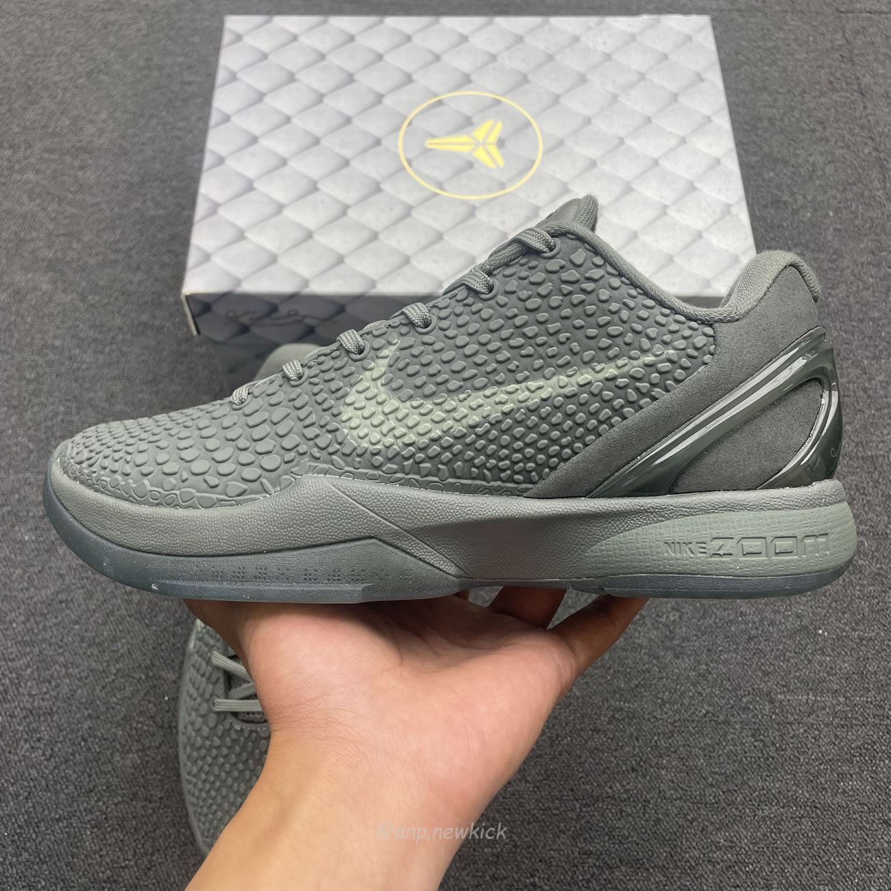 Nike Kobe 6 Black Mamba Collection Fade To Black 869457 007 (2) - www.newkick.vip