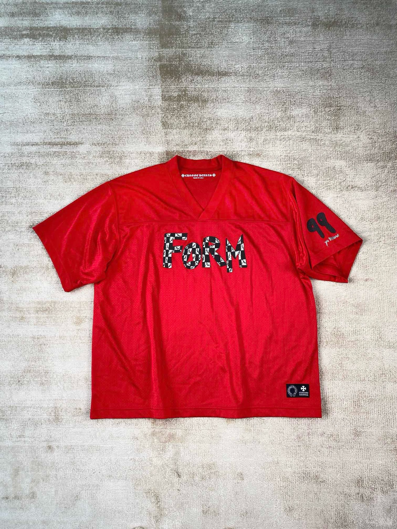 Chrome Hearts 99 Form Matty Boy Mesh Red Jersey (8) - www.newkick.org