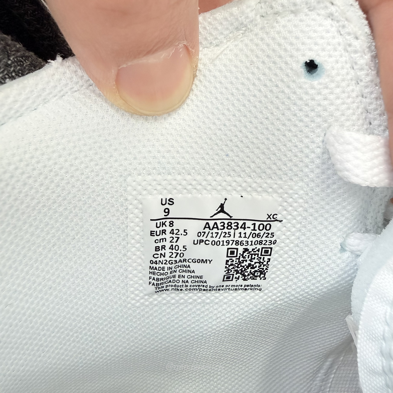 Air Jordan 1 Retro High Virgil Abloh Archive Alaska 2025 Aa3834 100 (7) - www.newkick.org Air Jordan 1 Retro High Virgil Abloh Archive Alaska 2025 Aa3834 100 (7) - www.newkick.org