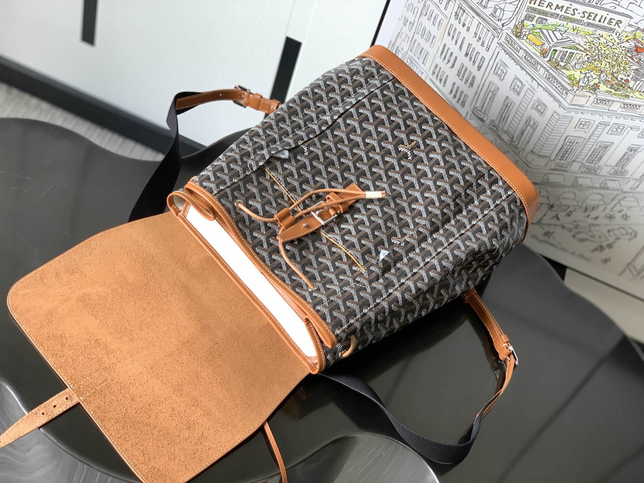 Goyard Artois Alpin Medium Backpack Blacknatural Black Grey Navy Green (19) - www.newkick.org Goyard Artois Alpin Medium Backpack Blacknatural Black Grey Navy Green (19) - www.newkick.org