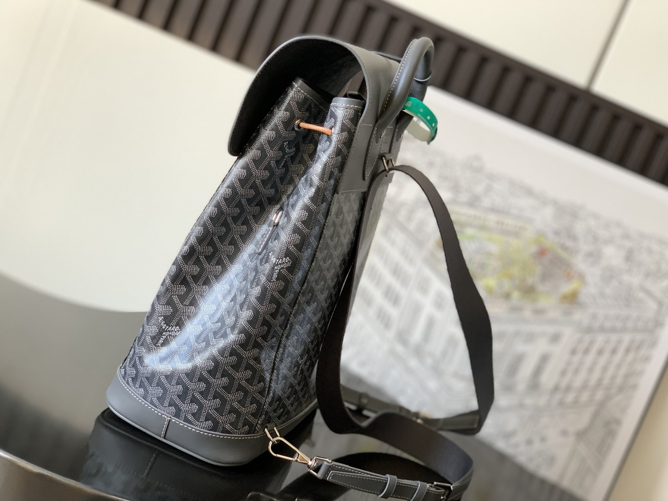 Goyard Artois Alpin Medium Backpack Blacknatural Black Grey Navy Green (21) - www.newkick.org Goyard Artois Alpin Medium Backpack Blacknatural Black Grey Navy Green (21) - www.newkick.org