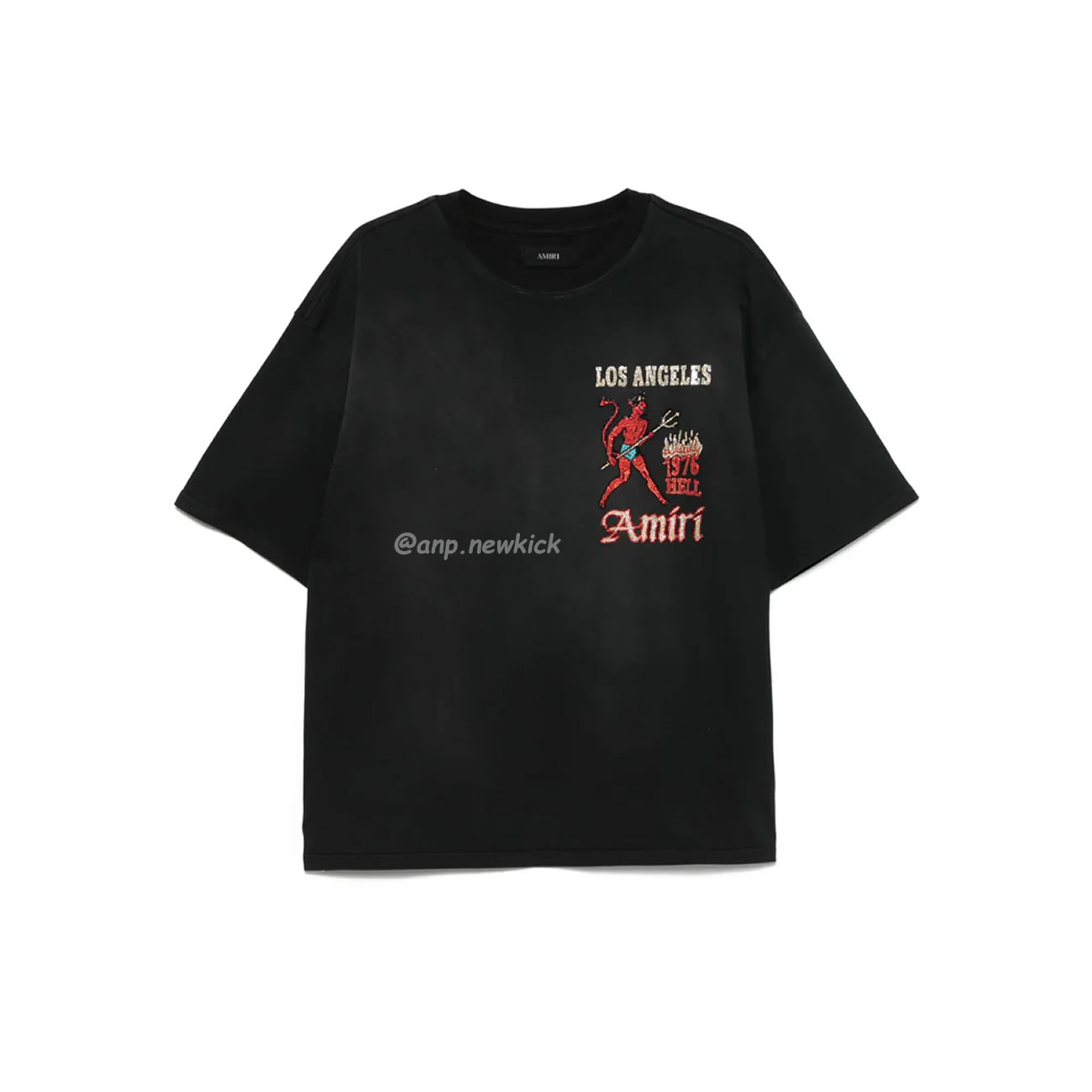 Amiri Cotton Crystal Sinners T Shirt (1) - www.newkick.org
