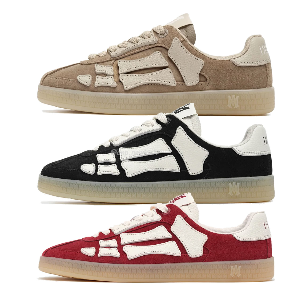 Amiri Pacific Bones Black Red Brown White (1) - www.newkick.org