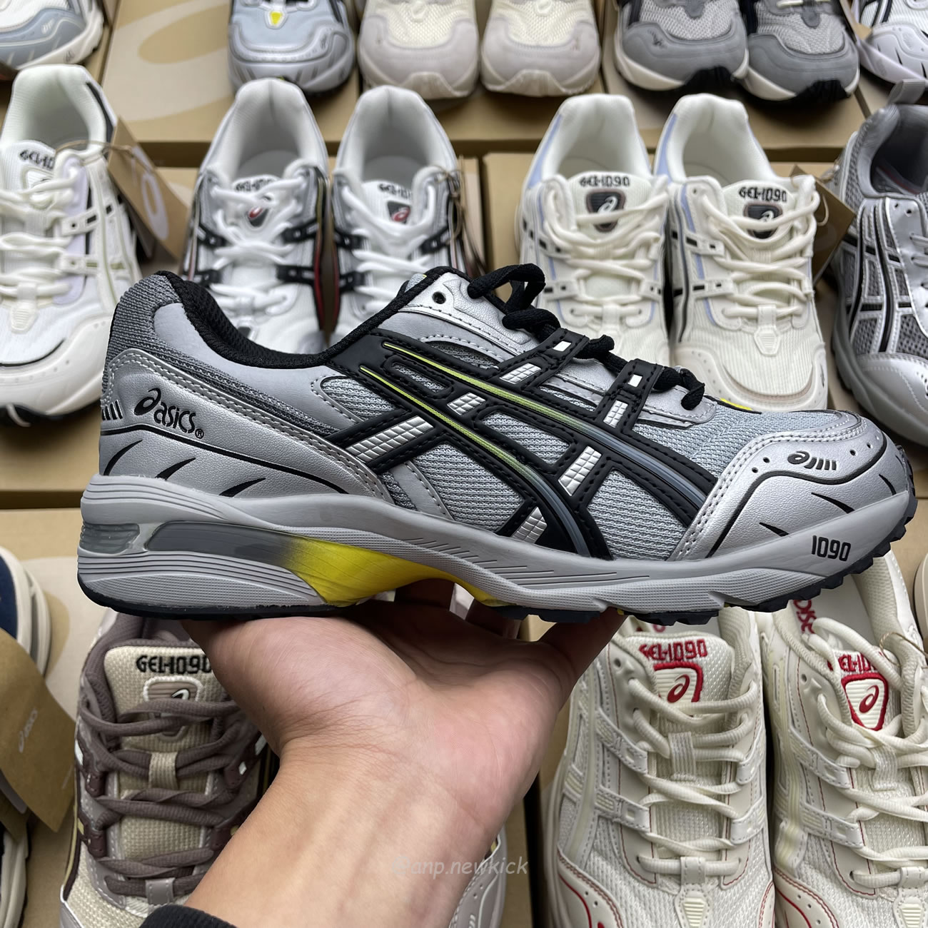 Asics Gel 1090 Grey Beige Birch French Blue White Sage Silver Cream Brown Silver Cream Gray Blue (25) - www.newkick.vip Asics Gel 1090 Grey Beige Birch French Blue White Sage Silver Cream Brown Silver Cream Gray Blue (25) - www.newkick.vip